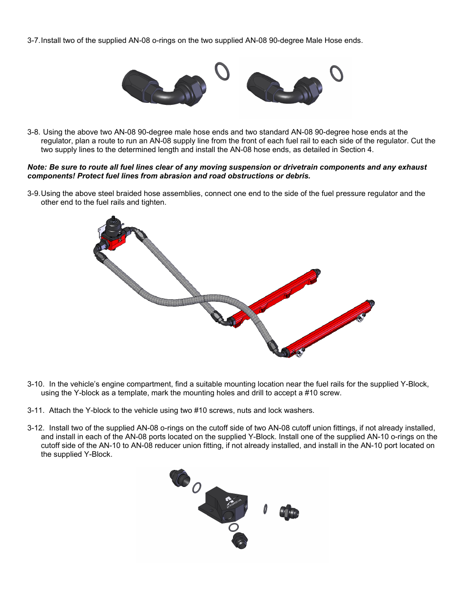 Aeromotive 17145 - 98 1_2-04 4.6L DOHC COBRA A1000 FUEL SYSTEM User Manual | Page 8 / 15