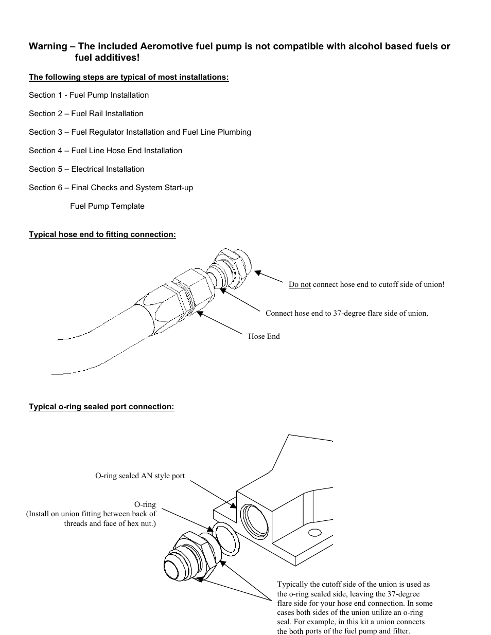 Aeromotive 17143 - 96-98 1_2 4.6L DOHC COBRA A1000 FUEL SYSTEM User Manual | Page 2 / 15