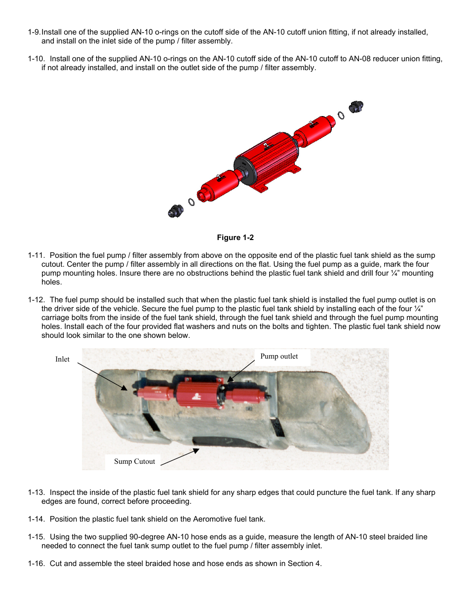 Aeromotive 17143 - 96-98 1_2 4.6L DOHC COBRA A1000 FUEL SYSTEM User Manual | Page 4 / 15