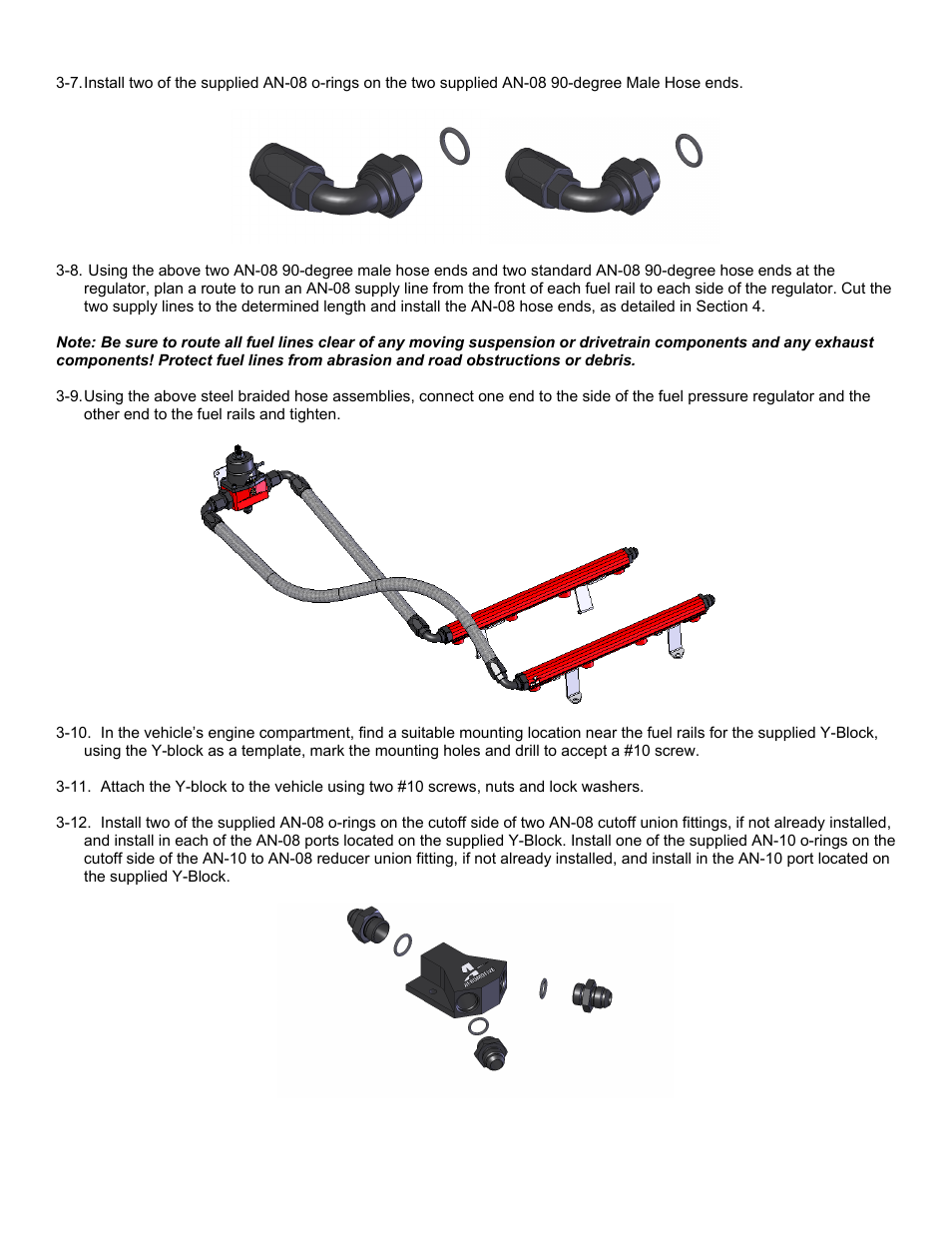 Aeromotive 17143 - 96-98 1_2 4.6L DOHC COBRA A1000 FUEL SYSTEM User Manual | Page 8 / 15