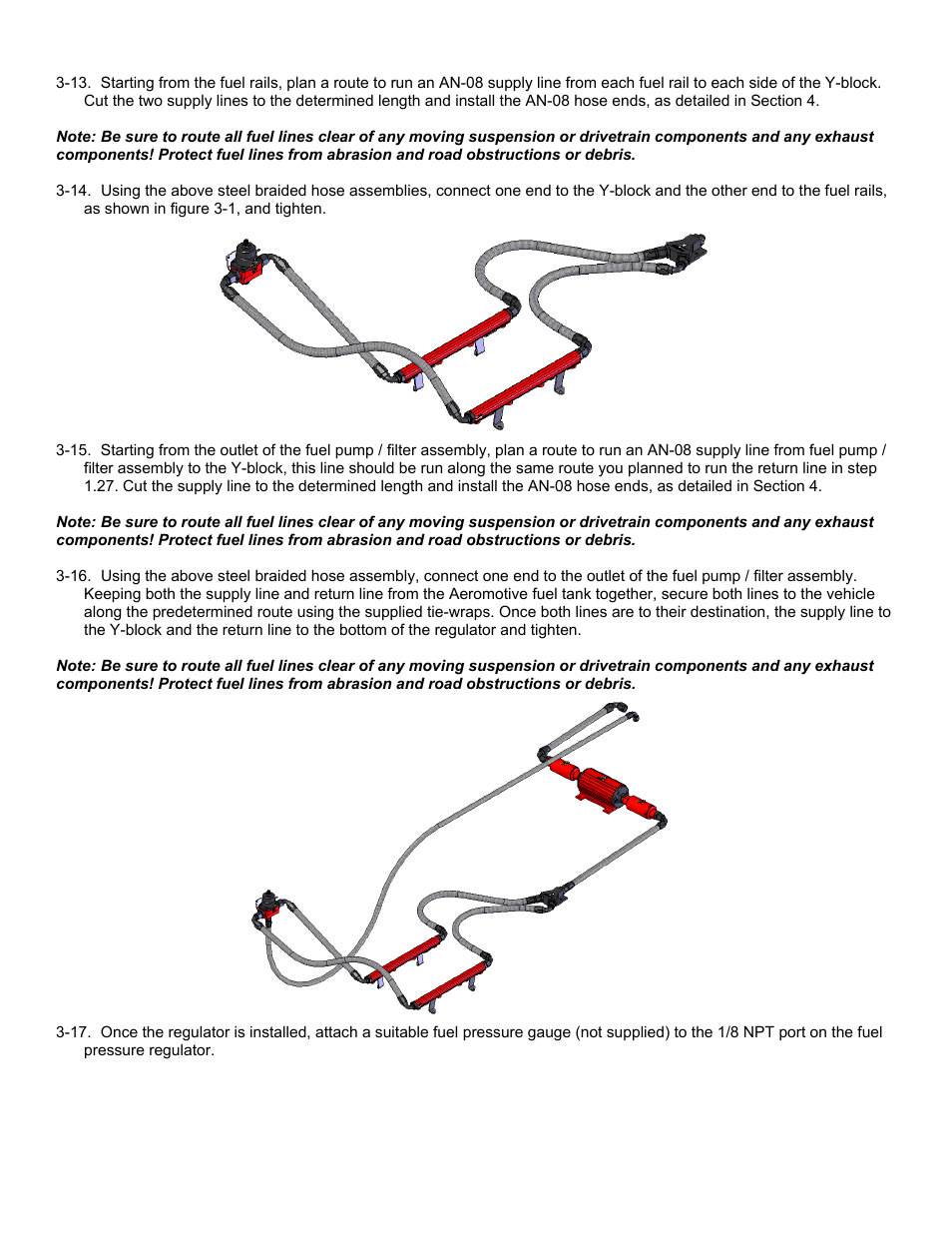 Aeromotive 17143 - 96-98 1_2 4.6L DOHC COBRA A1000 FUEL SYSTEM User Manual | Page 9 / 15