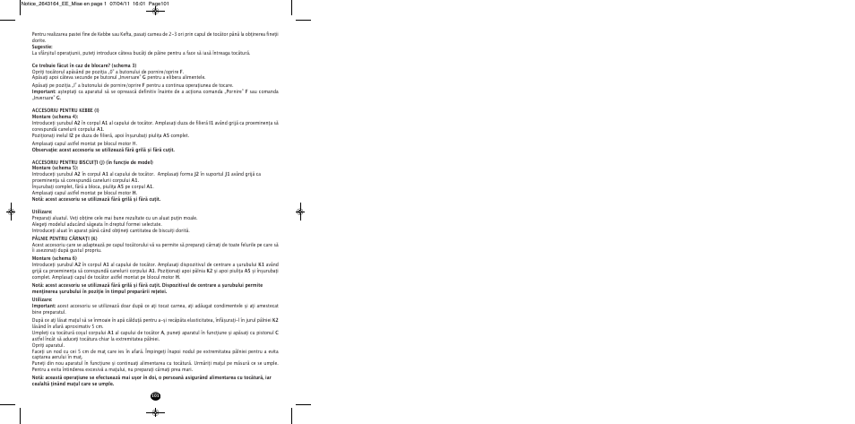 Moulinex HV8 ME645 User Manual | Page 104 / 120