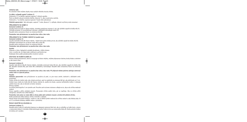 Moulinex HV8 ME645 User Manual | Page 27 / 120