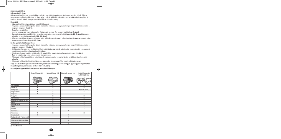 Moulinex HV8 ME645 User Manual | Page 42 / 120