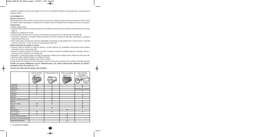 Moulinex HV8 ME645 User Manual | Page 49 / 120