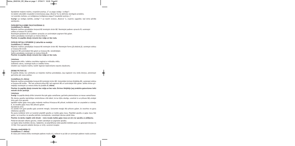 Moulinex HV8 ME645 User Manual | Page 55 / 120