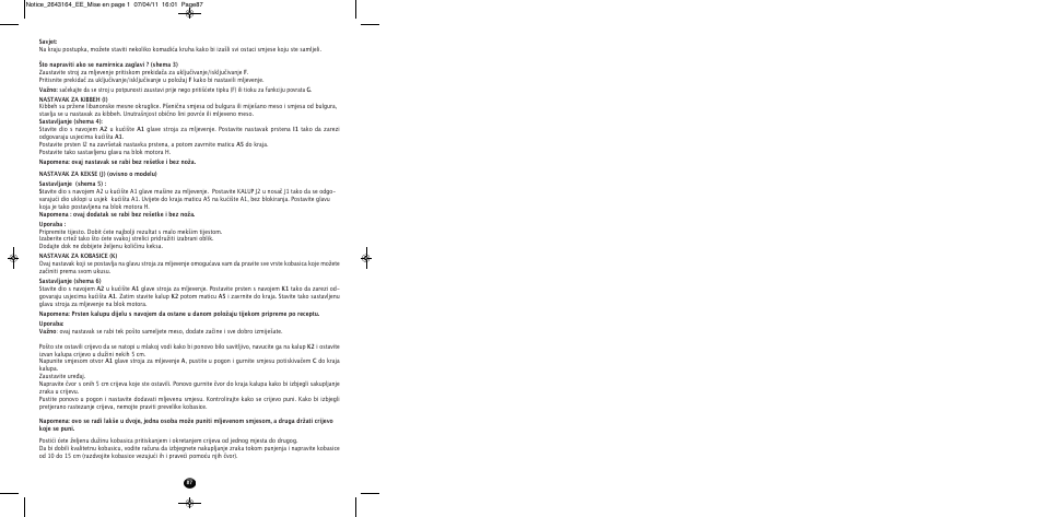 Moulinex HV8 ME645 User Manual | Page 90 / 120