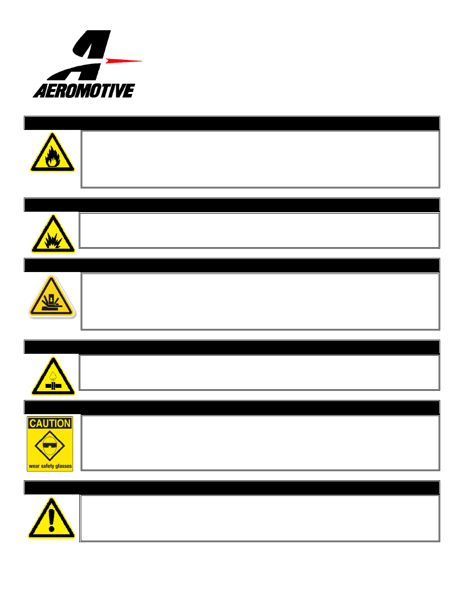 Aeromotive 18688 - PHANTOM 340 STEALTH FUEL SYSTEM User Manual | 11 pages