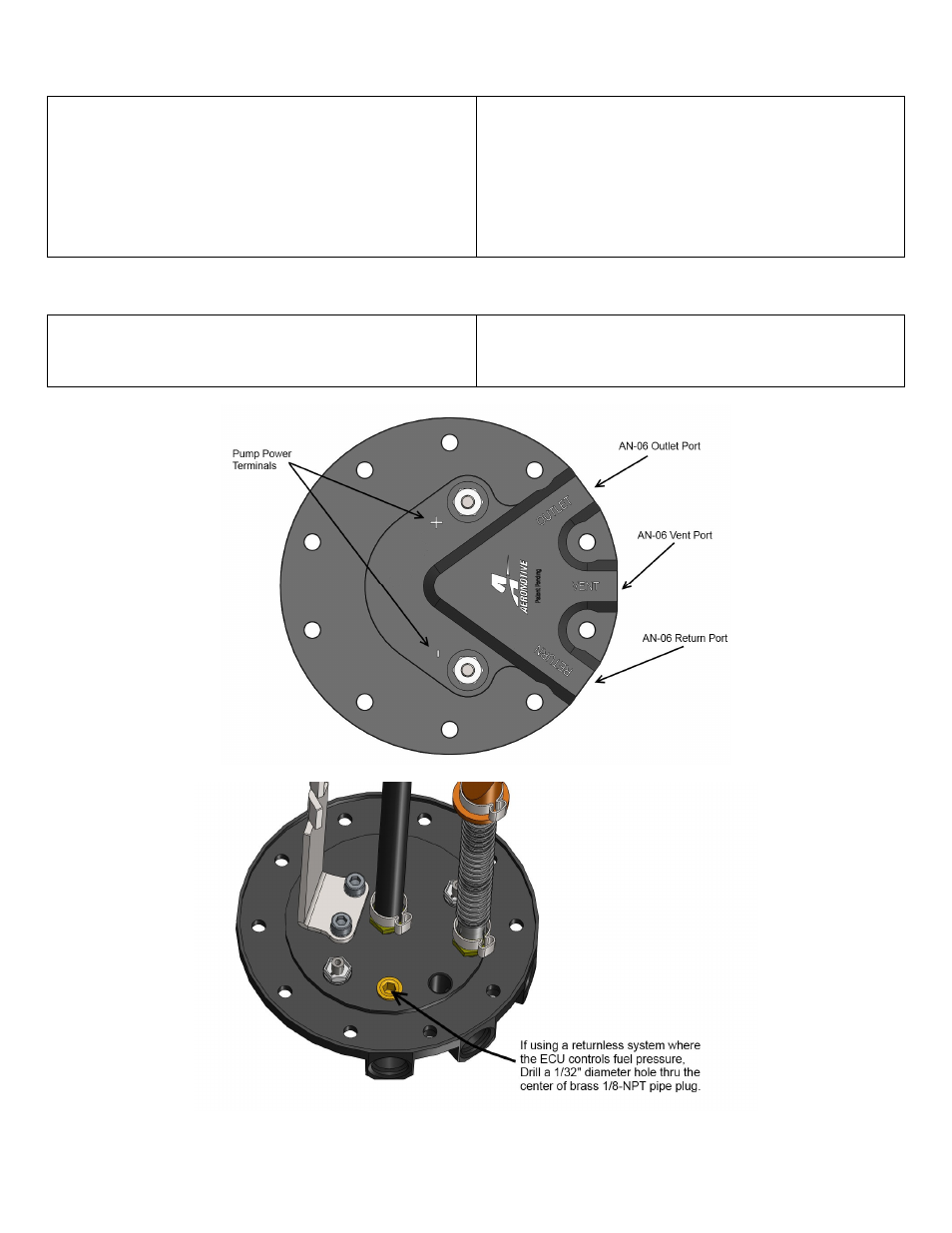 Aeromotive 18688 - PHANTOM 340 STEALTH FUEL SYSTEM User Manual | Page 2 / 11