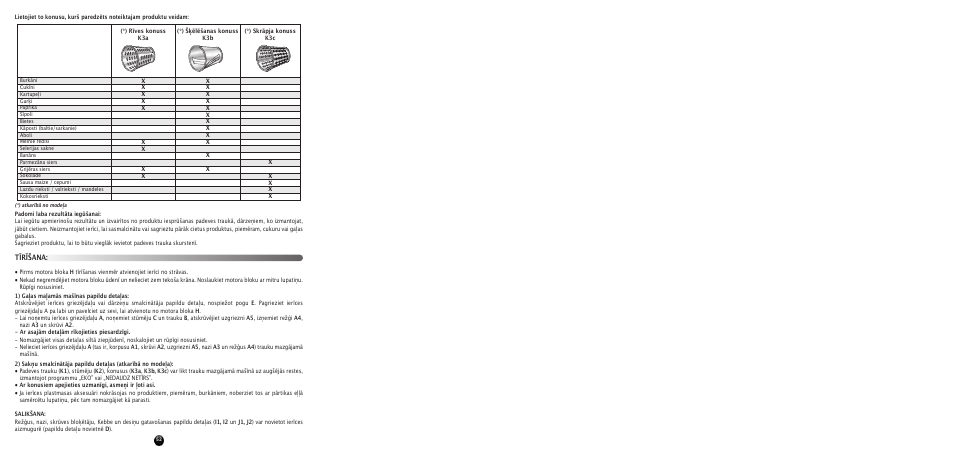 Tīrīšana | Moulinex HV 8 ME610 User Manual | Page 54 / 102