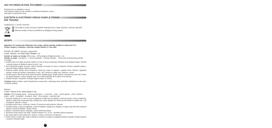 Moulinex HV 8 ME610 User Manual | Page 79 / 102