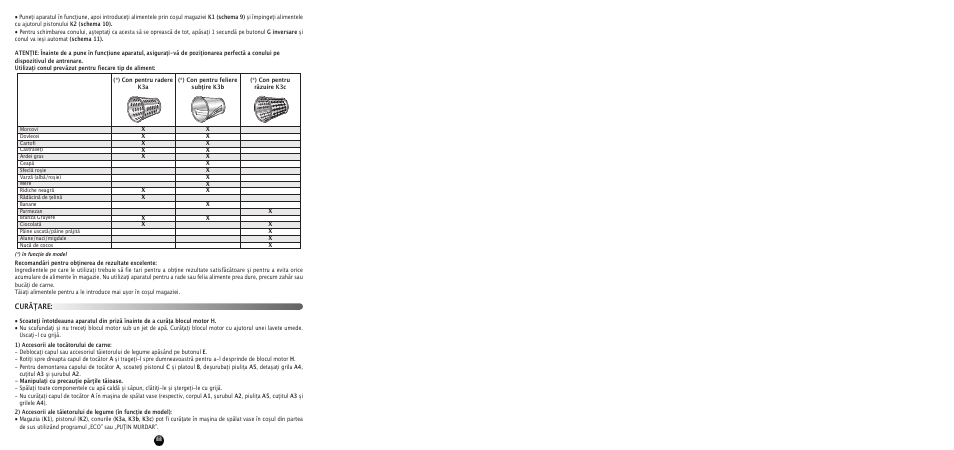 Curăţare | Moulinex HV 8 ME610 User Manual | Page 90 / 102