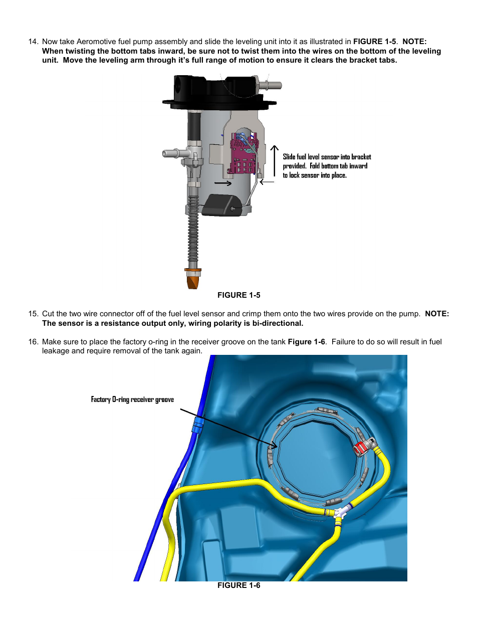 Aeromotive 18673 - A1000 CAMARO STEALTH KIT User Manual | Page 5 / 9