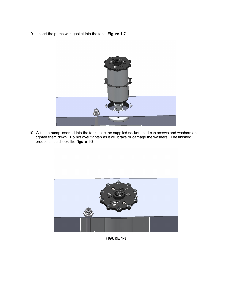 Aeromotive 18668 - UNIVERSAL A1000 STEALTH PUMP ASSEMBLY User Manual | Page 5 / 7