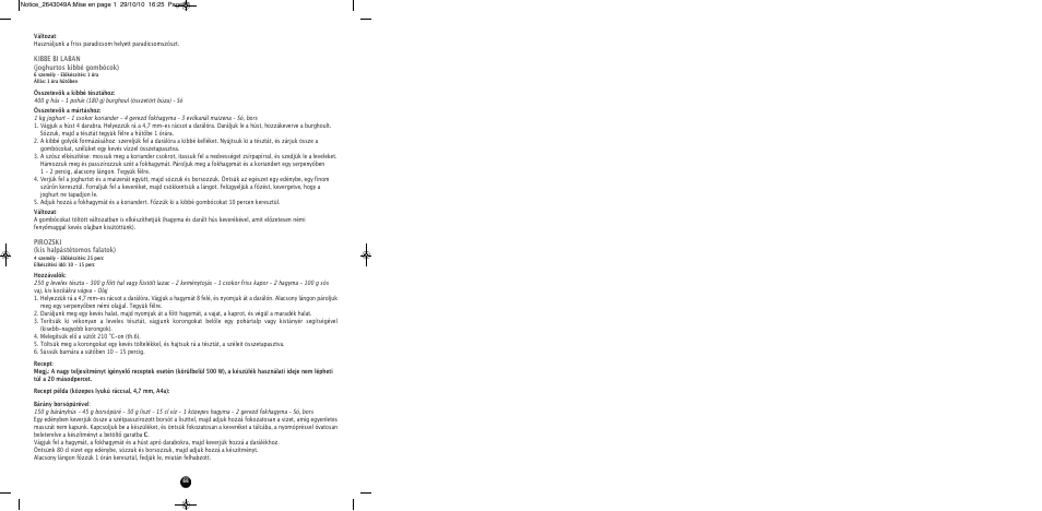 Moulinex HV 4 ME41513E User Manual | Page 70 / 134