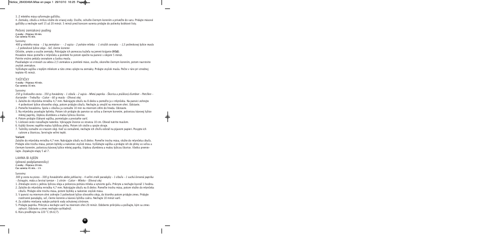 Moulinex HV 4 ME41513E User Manual | Page 85 / 134