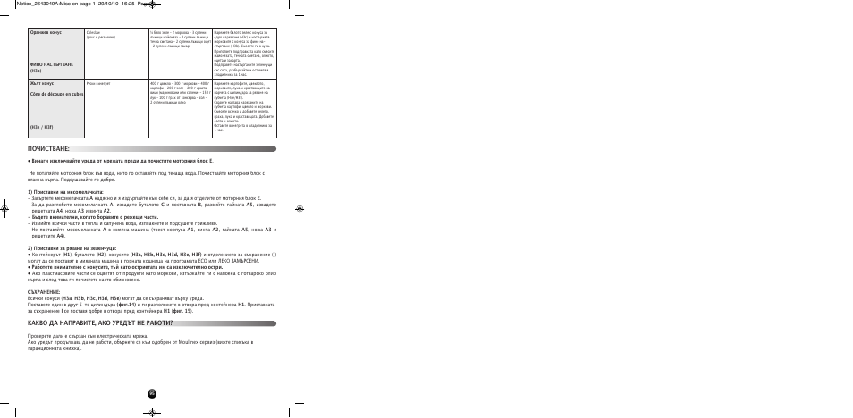 Moulinex HV 4 ME41513E User Manual | Page 99 / 134