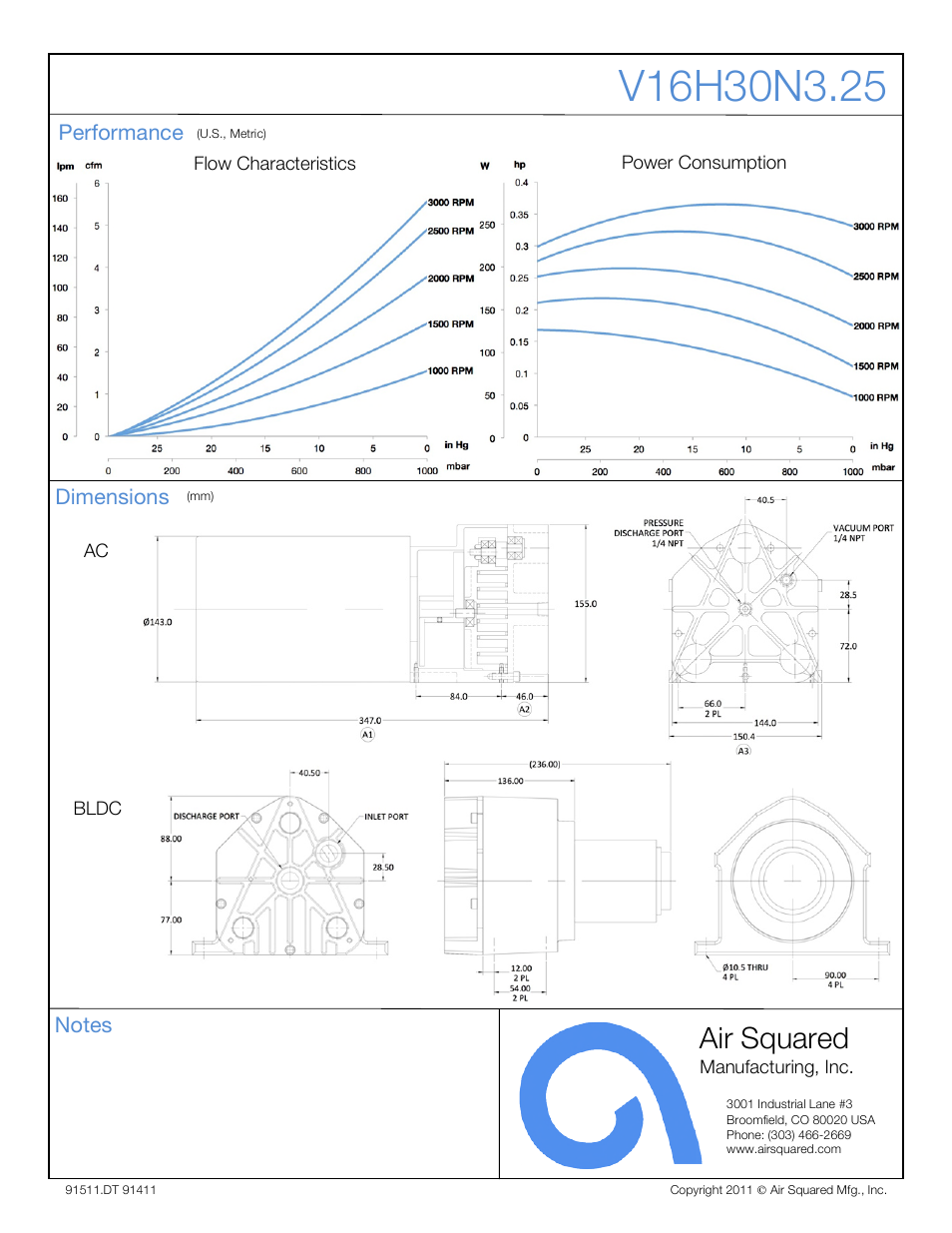 Air squared | Air Squared V16H30N3.25 User Manual | Page 2 / 2