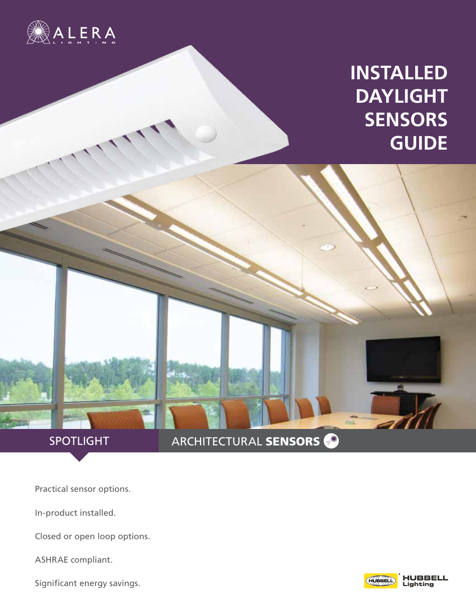 Alera Lighting AL1072 - Installed Daylight Sensors Guide User Manual | 7 pages