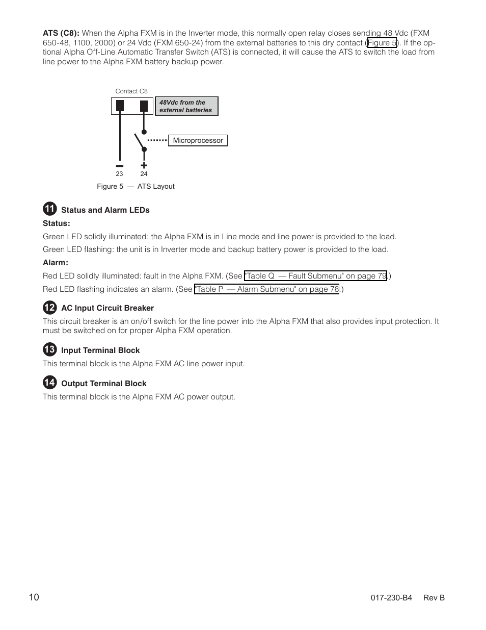 Alpha Technologies FXM 650, 1100, 2000 UPS User Manual | Page 12 / 96