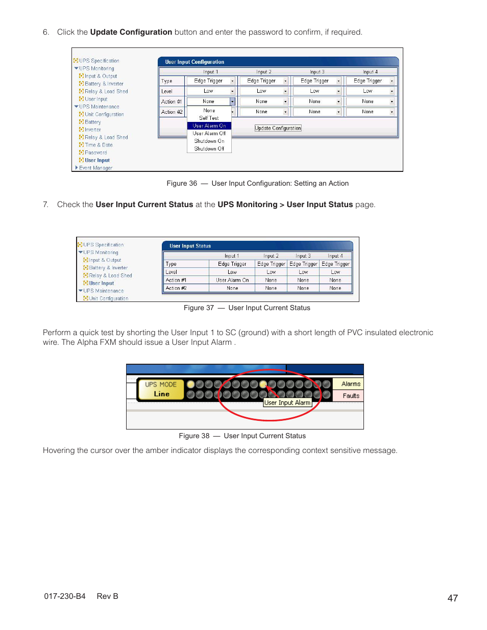 Alpha Technologies FXM 650, 1100, 2000 UPS User Manual | Page 49 / 96
