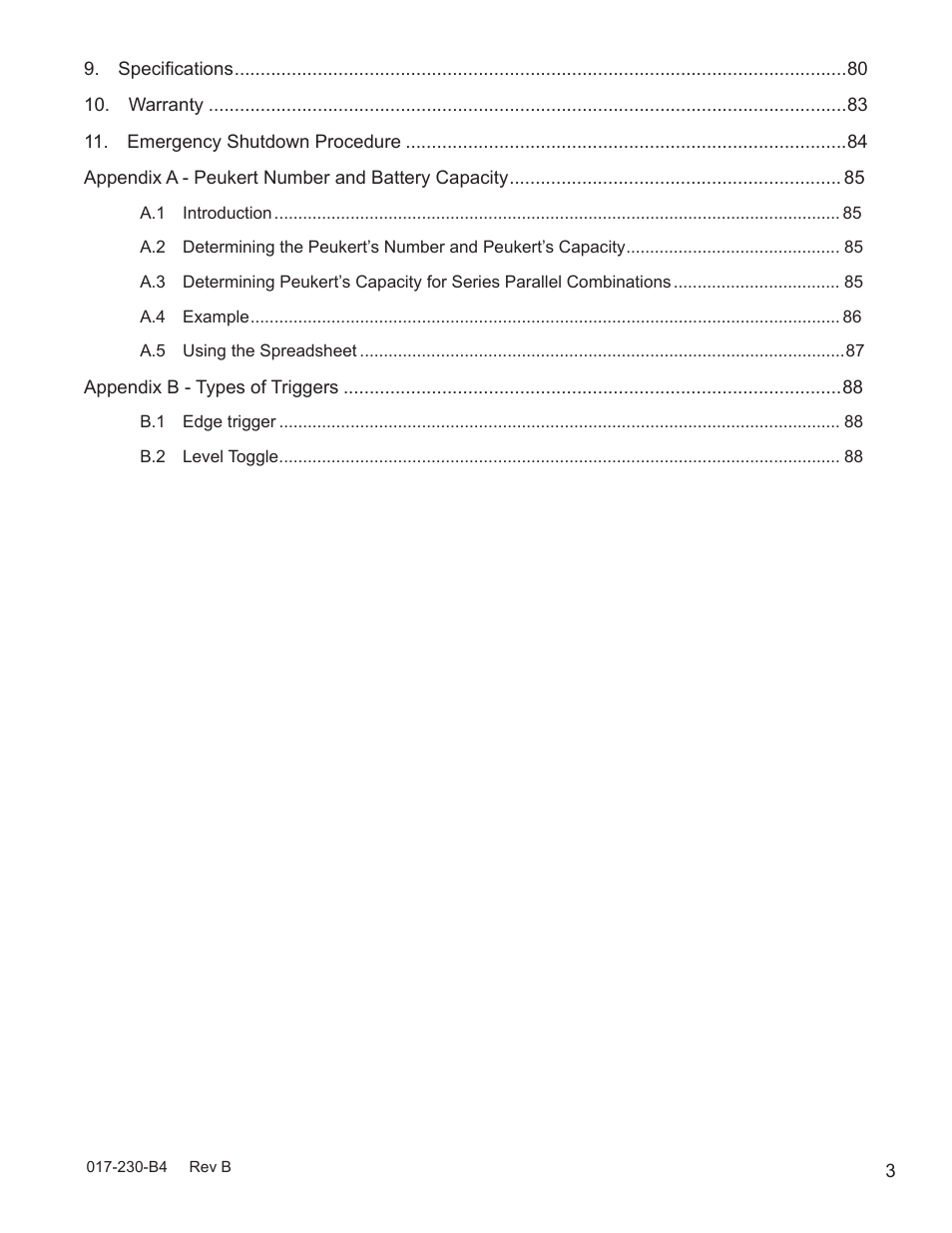 Alpha Technologies FXM 650, 1100, 2000 UPS User Manual | Page 5 / 96