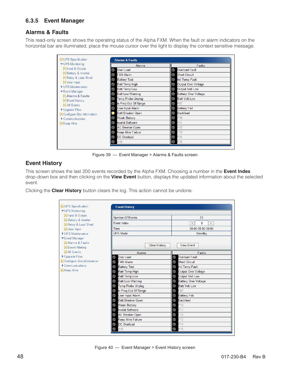Alpha Technologies FXM 650, 1100, 2000 UPS User Manual | Page 50 / 96
