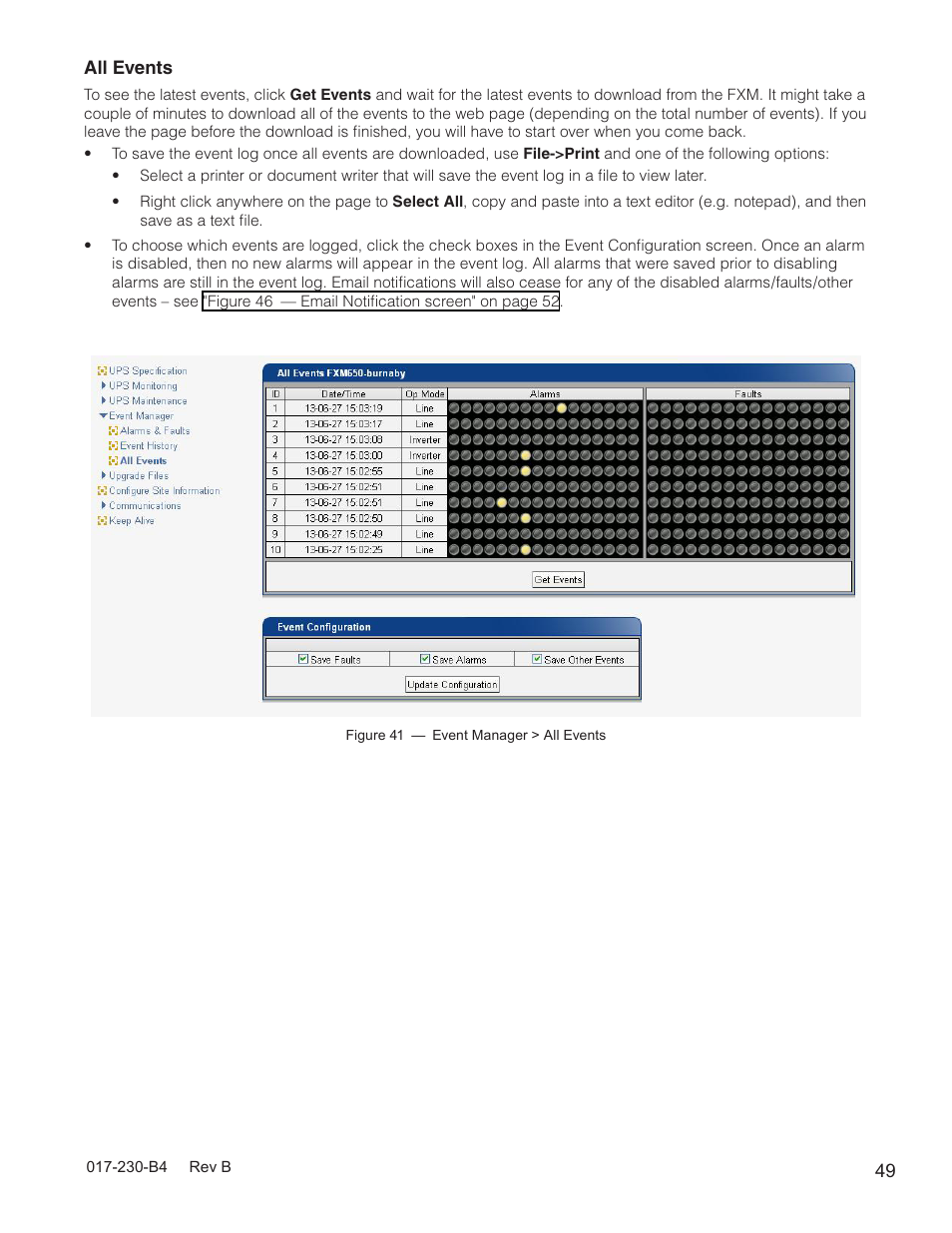 Alpha Technologies FXM 650, 1100, 2000 UPS User Manual | Page 51 / 96