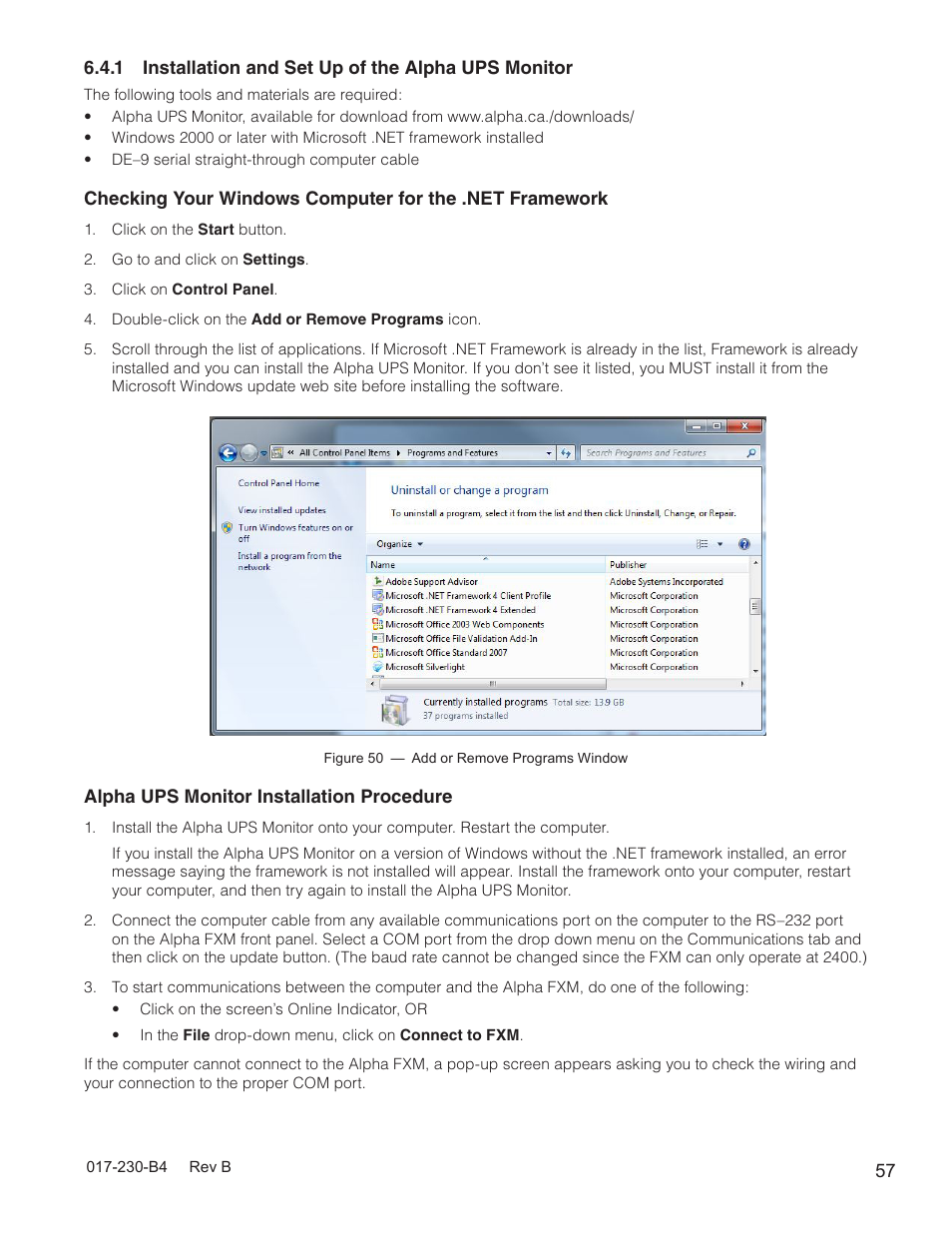 Alpha Technologies FXM 650, 1100, 2000 UPS User Manual | Page 59 / 96