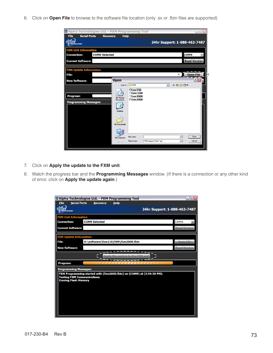 Alpha Technologies FXM 650, 1100, 2000 UPS User Manual | Page 75 / 96