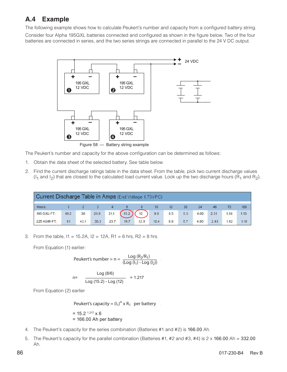 A.4 example | Alpha Technologies FXM 650, 1100, 2000 UPS User Manual | Page 88 / 96