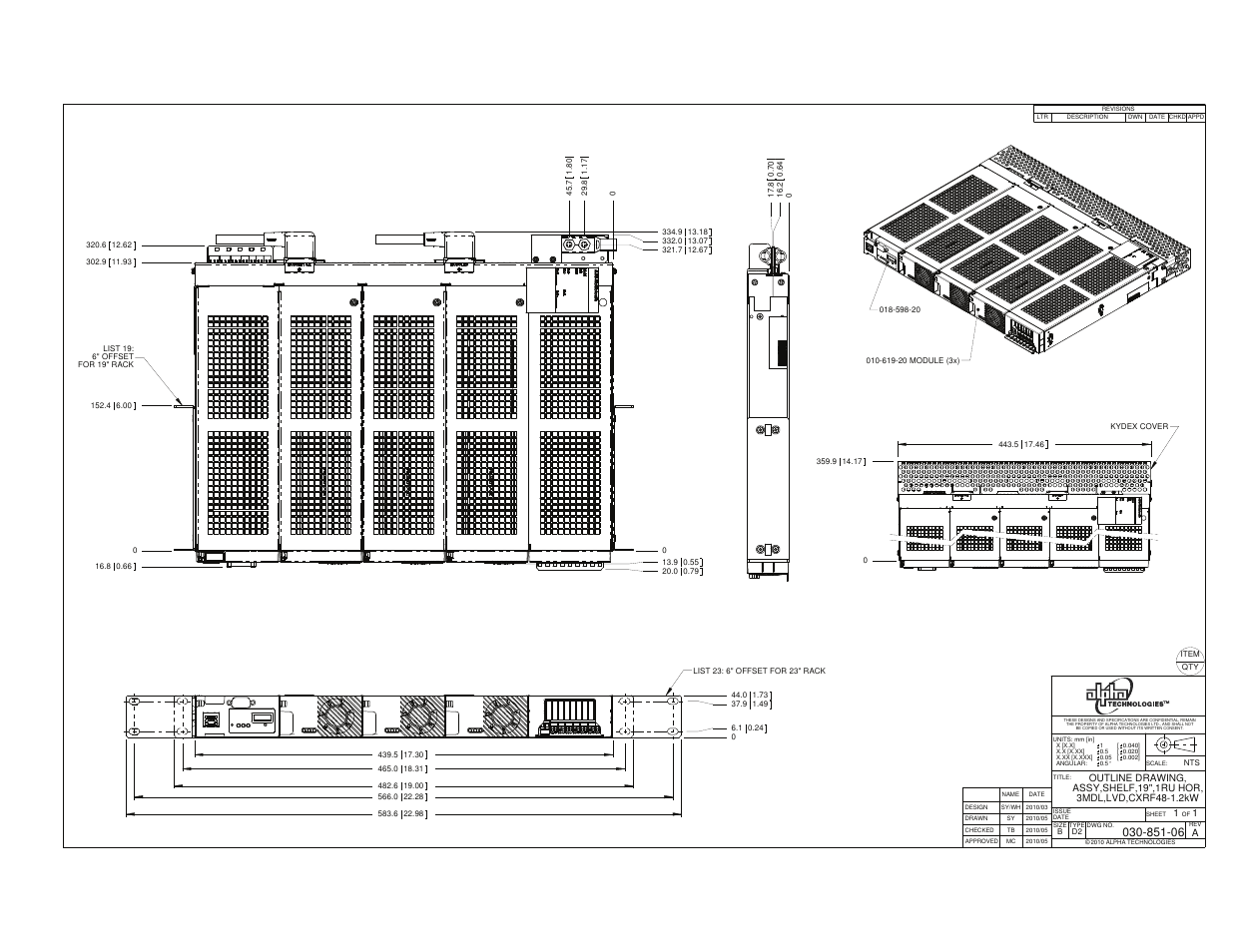 Alpha Technologies Cordex 48-1.2kW User Manual | Page 64 / 68