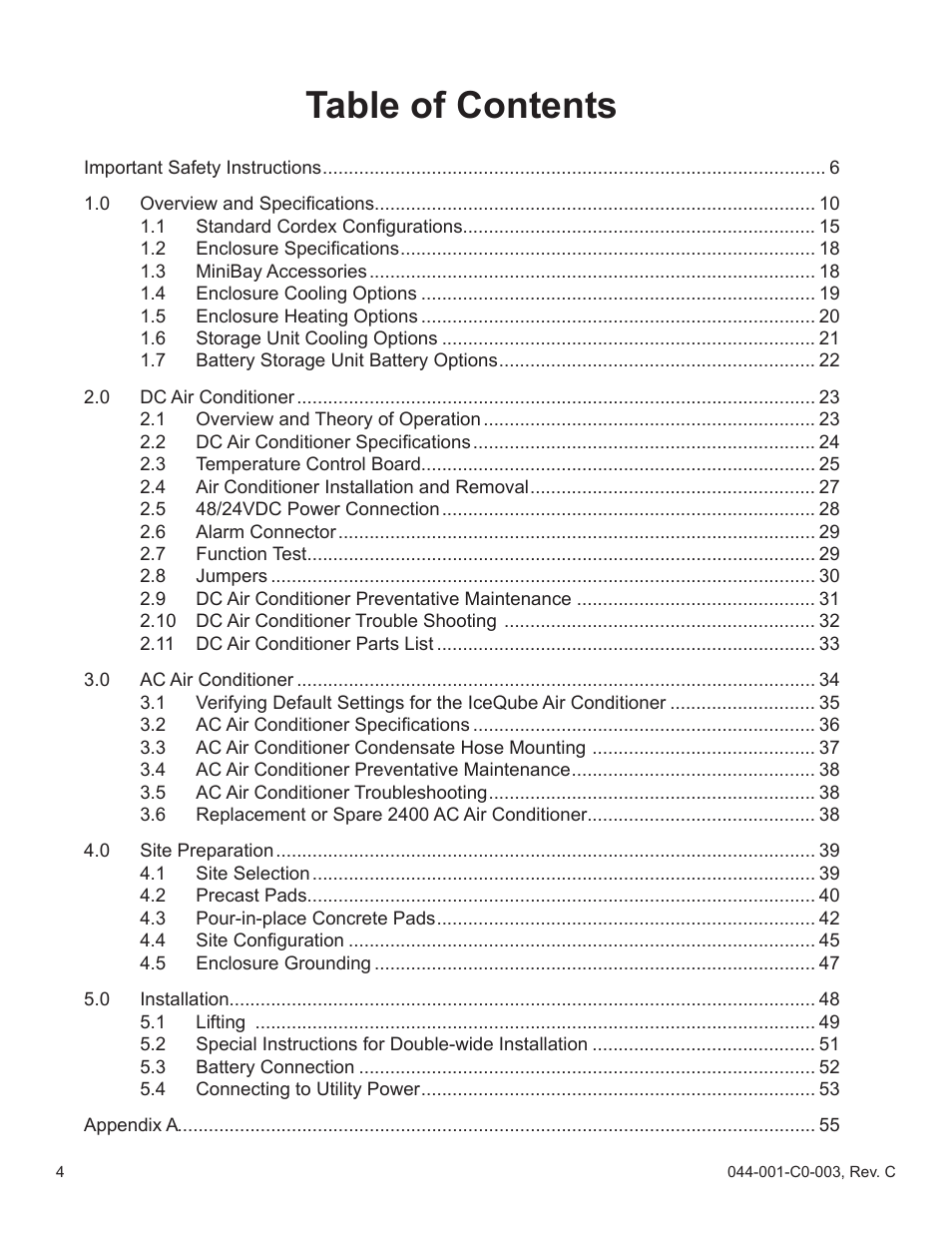 Alpha Technologies Radium MiniBay User Manual | Page 4 / 57