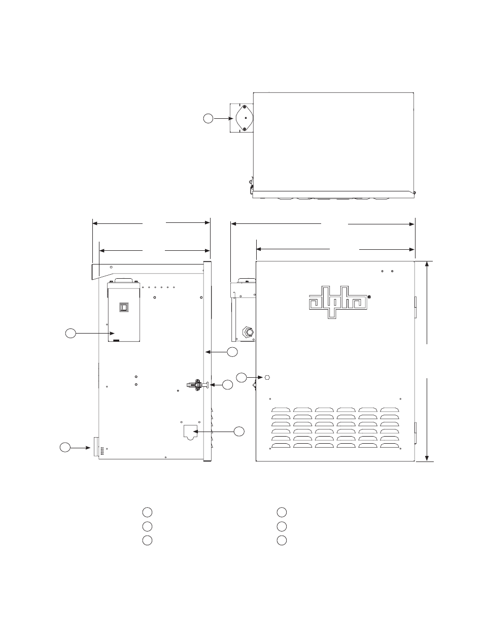 2 pmr-s1 and s2 (pole mount) enclosures | Alpha Technologies FlexNet PMR, GMR Series User Manual | Page 11 / 49