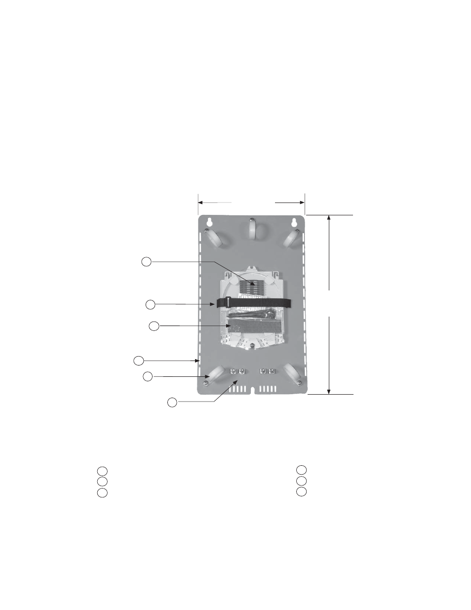 Fiber management panel | Alpha Technologies FlexNet PMR, GMR Series User Manual | Page 44 / 49