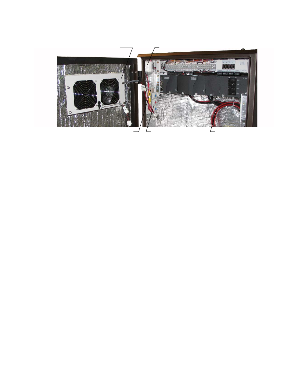 Enclosure features, Ventilation, Security | Cabling and connections, Nclosure, Eatures, 2 enclosure features, 1 ventilation, 2 security, 3 cabling and connections | Alpha Technologies Te25xh User Manual | Page 12 / 38
