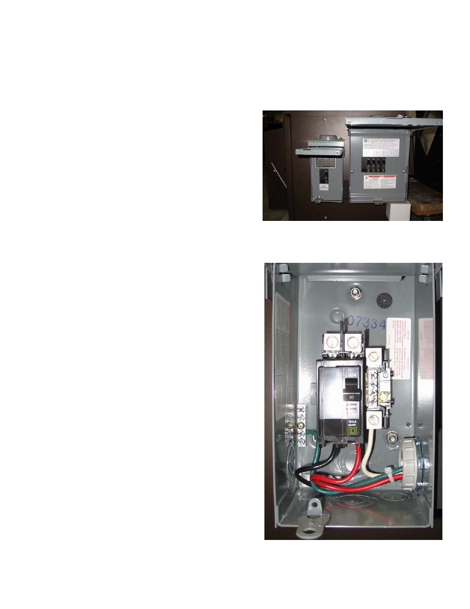 Ac input power, Ac load centre (example 1), L1 l2 n g | Alpha Technologies Te25xh User Manual | Page 19 / 38