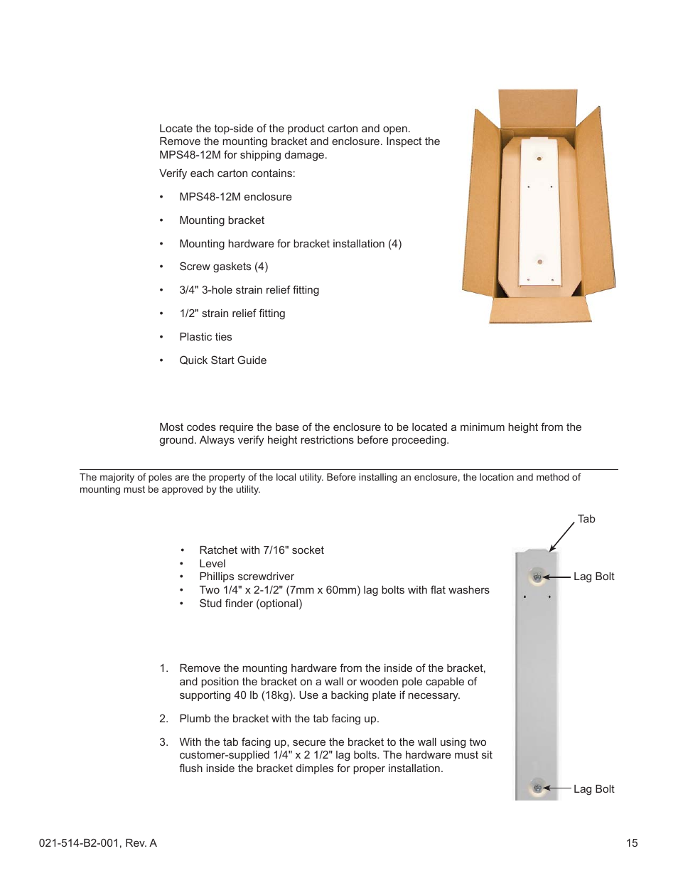 0 installation | Alpha Technologies FlexNet MPS48-12M - Technical Manual User Manual | Page 15 / 33