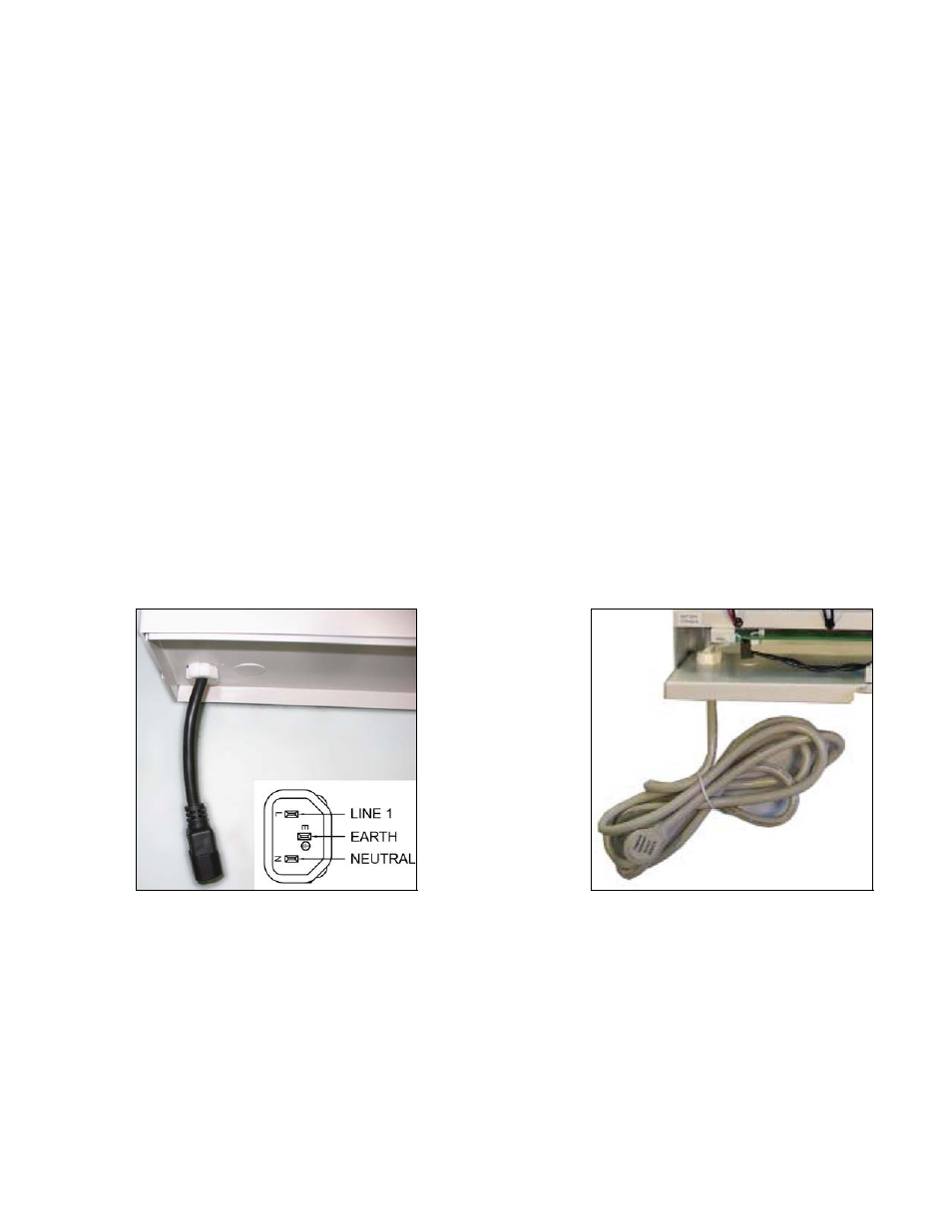 Safety ground, Strike (lightning) ground, Ac wiring, optional power cords | Figure 7–power cord options | Alpha Technologies FlexNet FMPS User Manual | Page 23 / 40