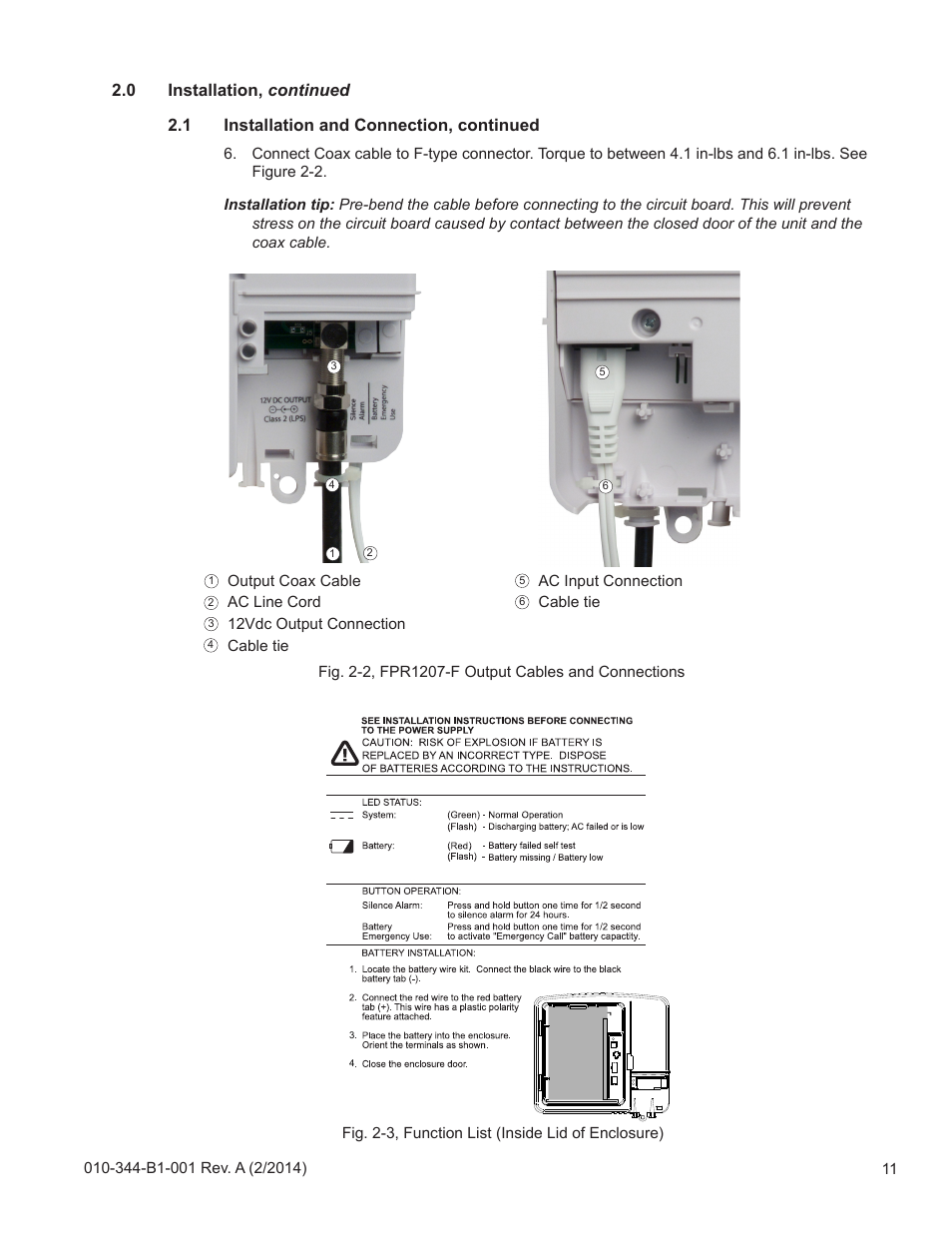 Alpha Technologies FlexPoint FPR1207-F - Technical Manual User Manual | Page 11 / 18