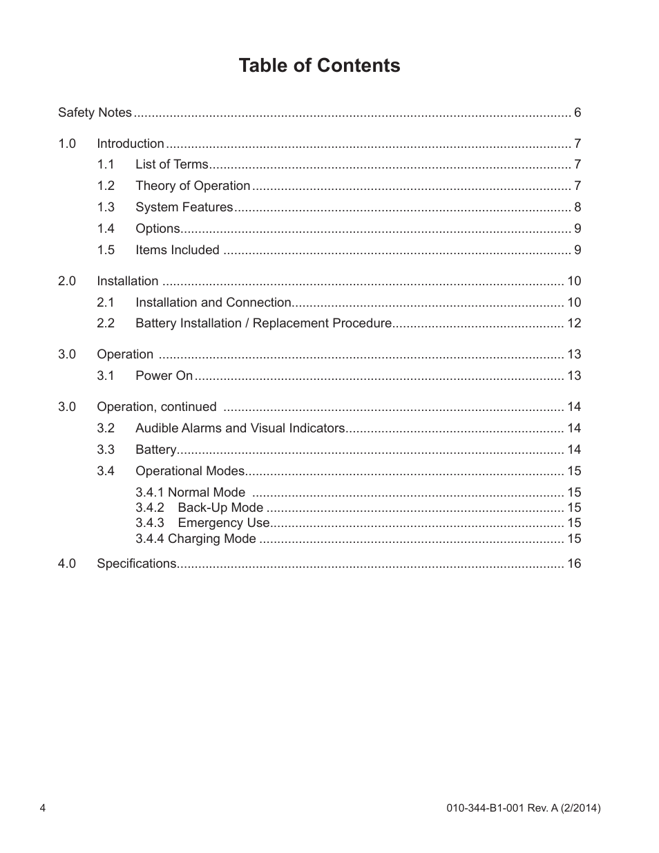 Alpha Technologies FlexPoint FPR1207-F - Technical Manual User Manual | Page 4 / 18