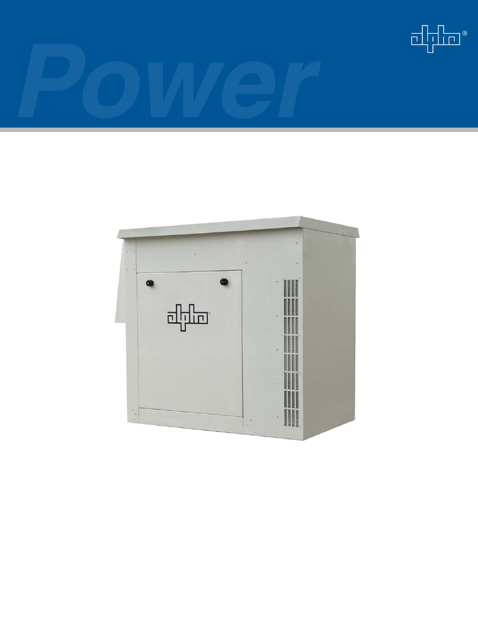 Alpha Technologies AlphaGen PN-6x-T 7.5kW 48VDC - Installation and Operation Manual User Manual | 79 pages