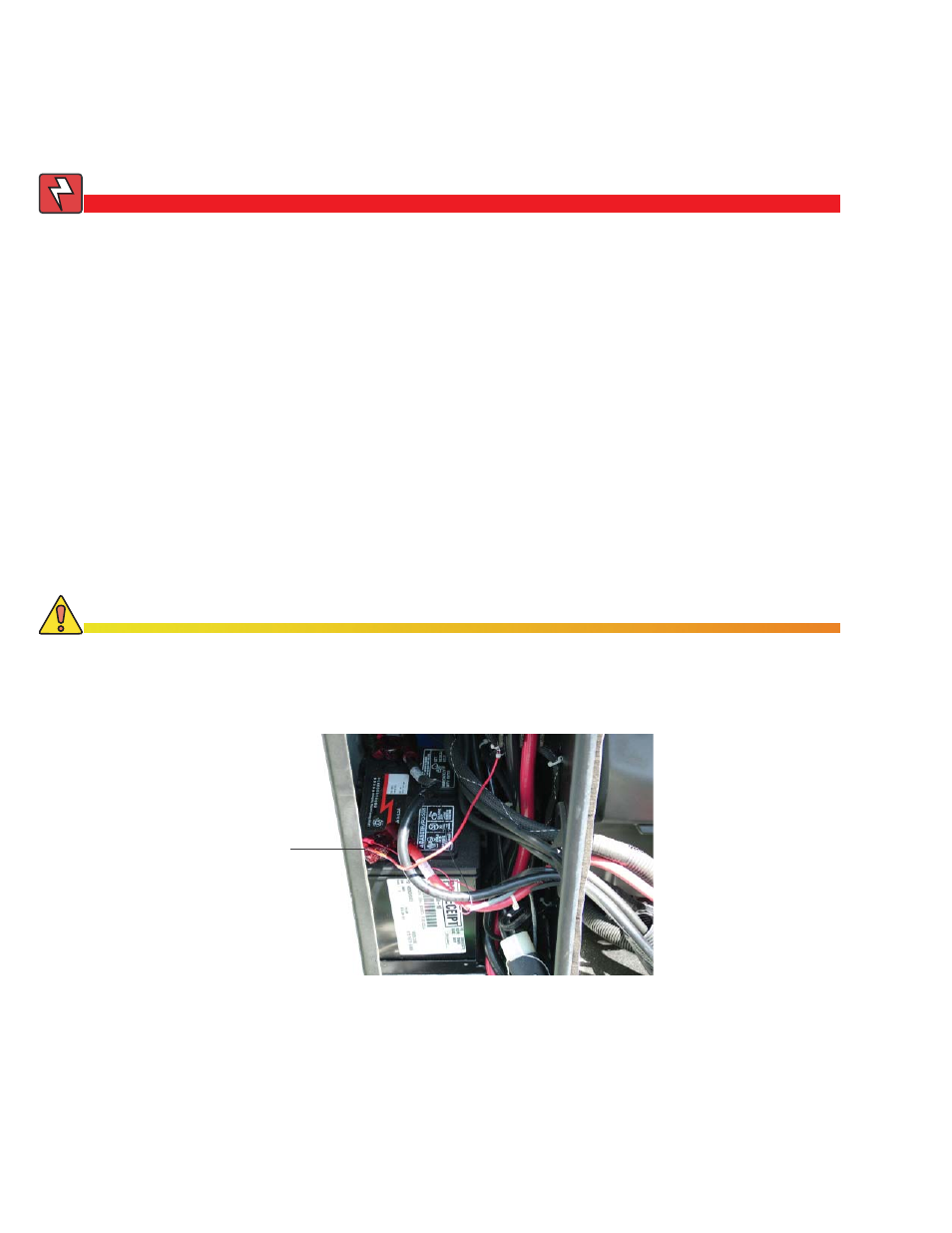 8 connecting the ignition battery | Alpha Technologies AlphaGen PN-6x-T 7.5kW 48VDC - Installation and Operation Manual User Manual | Page 34 / 79