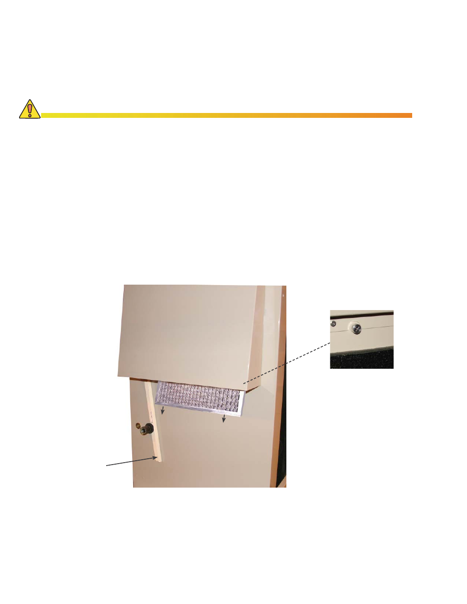 2 filter cleaning | Alpha Technologies AlphaGen PN-6x-T 7.5kW 48VDC - Installation and Operation Manual User Manual | Page 62 / 79