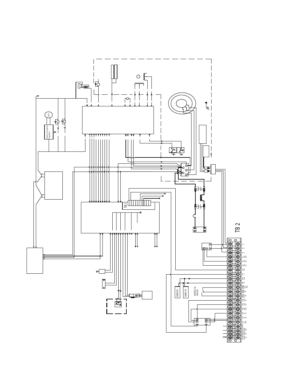 Tb 2, 1 pn-6x-t system diagram, 0 system overview, continued | Fig. 1-3, pn-6x-t system diagram, See fig. 3-12 for details), Ba tt er y ch arg er, Ec m, Ignition battery, Control pcb, Pa d sh ea r | Alpha Technologies AlphaGen PN-6x-T 7.5kW 48VDC - Technical Manual User Manual | Page 14 / 95