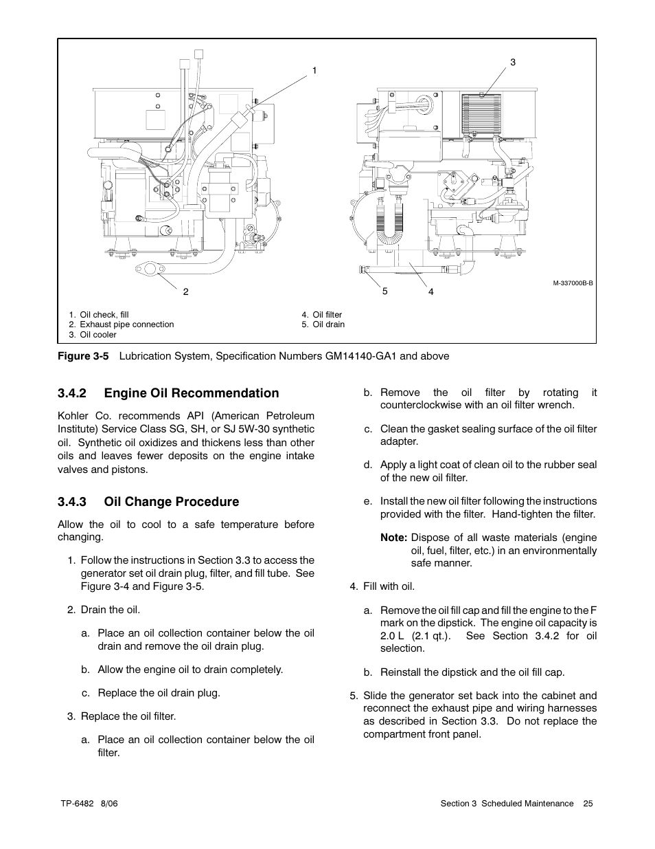 Alpha Technologies AlphaGen 3.5_5.0kW Kohler COM5 User Manual | Page 25 / 80