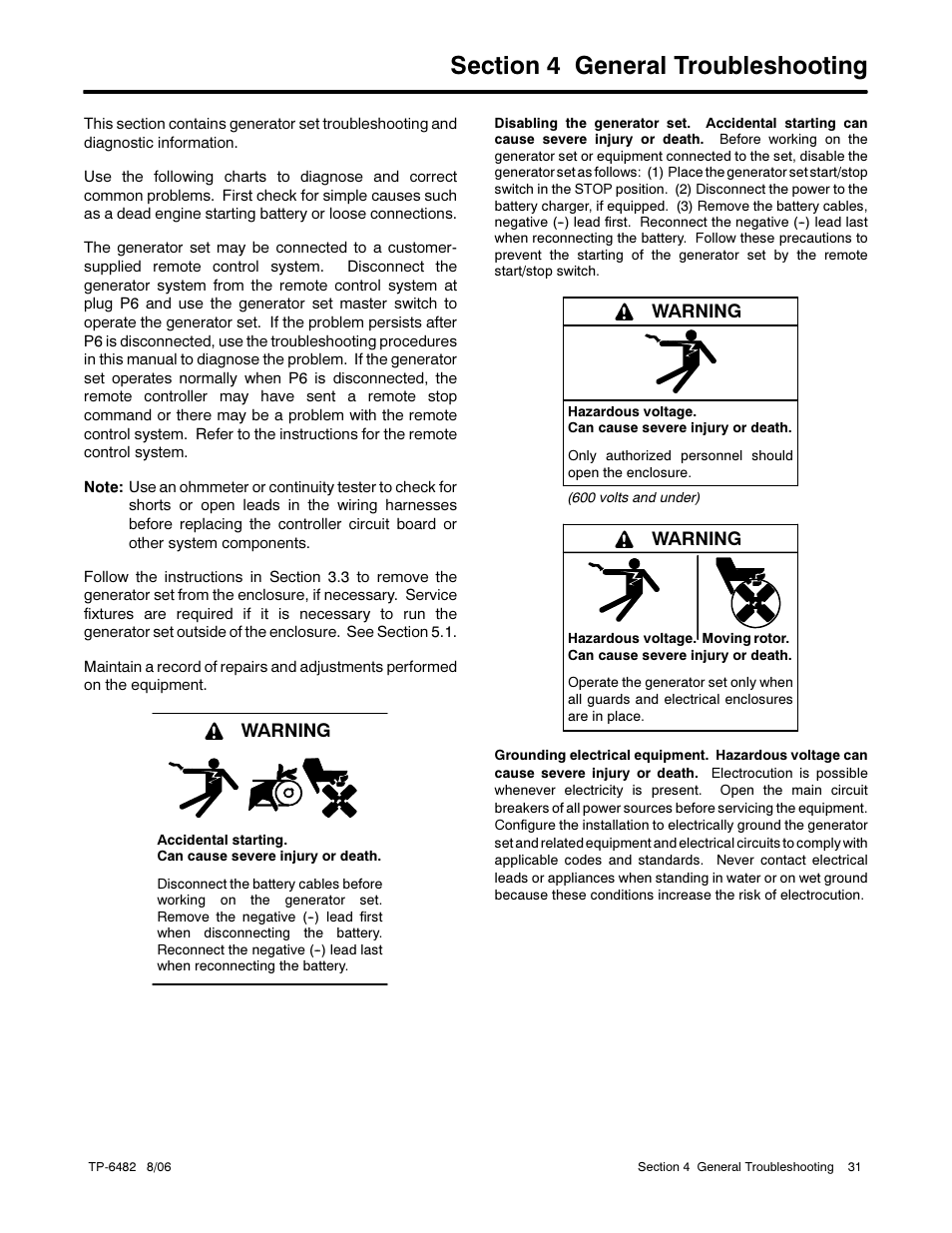 Alpha Technologies AlphaGen 3.5_5.0kW Kohler COM5 User Manual | Page 31 / 80