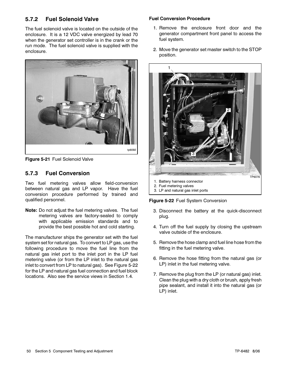 Alpha Technologies AlphaGen 3.5_5.0kW Kohler COM5 User Manual | Page 50 / 80