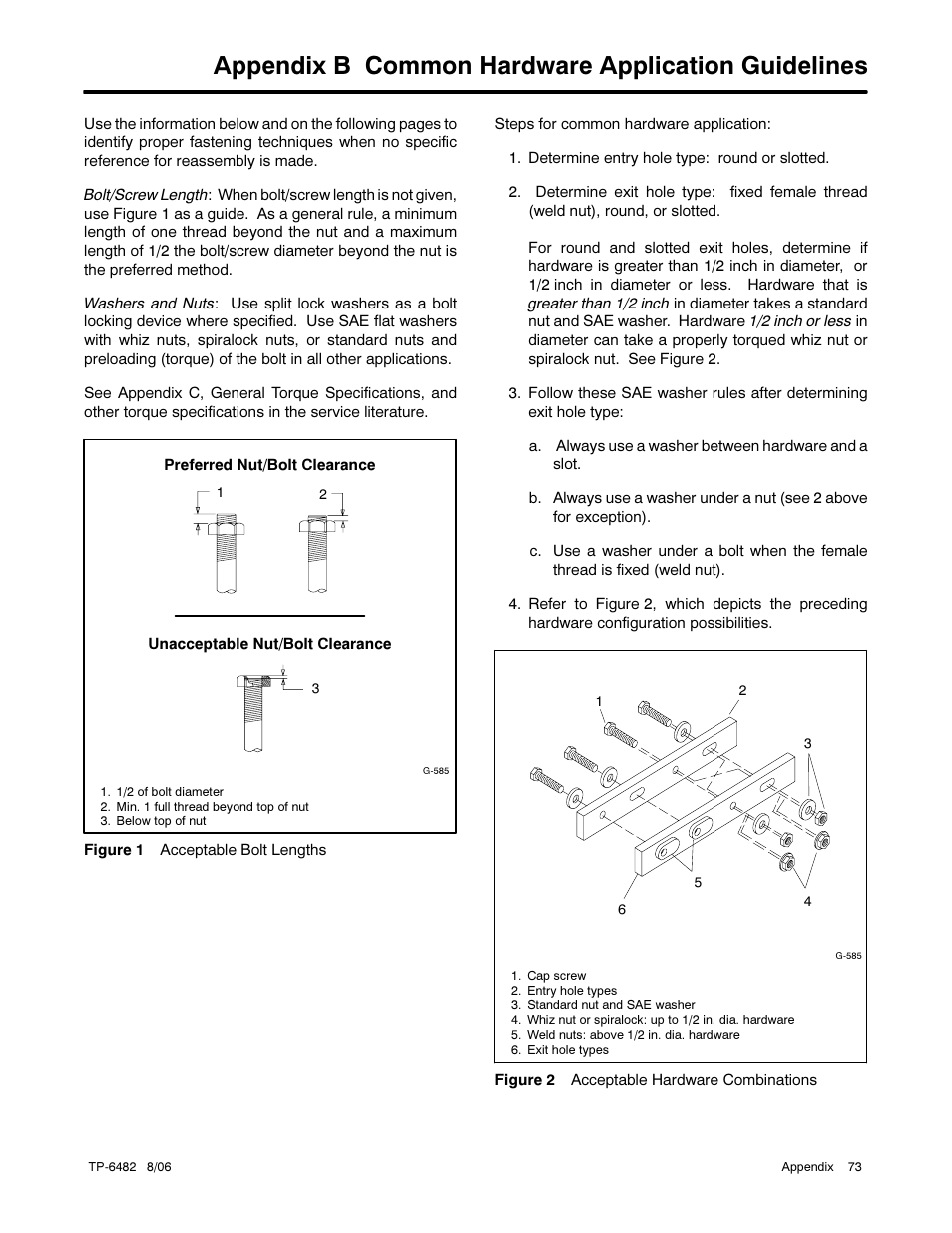 Appendix b common hardware application guidelines | Alpha Technologies AlphaGen 3.5_5.0kW Kohler COM5 User Manual | Page 73 / 80