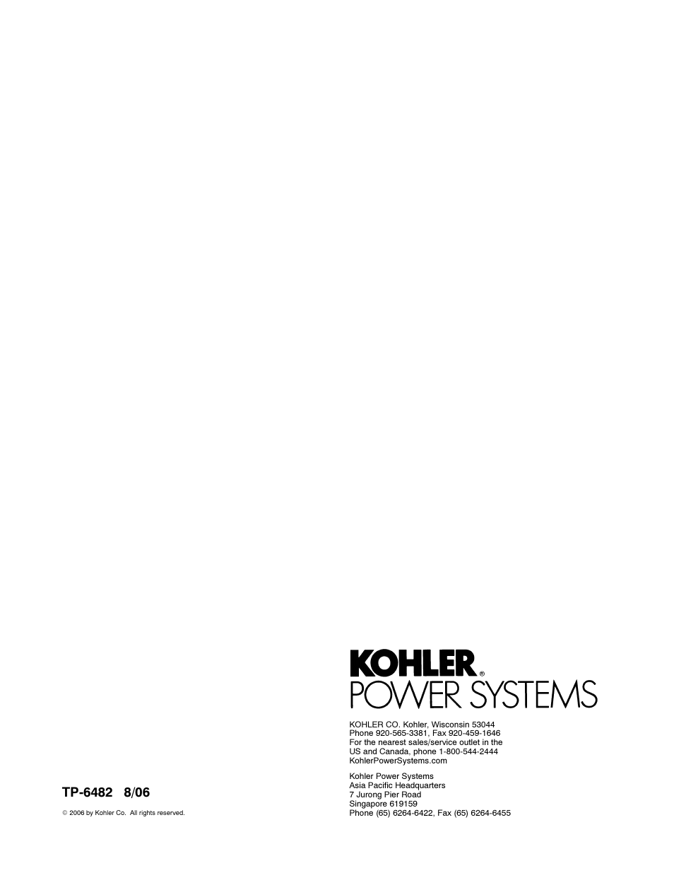 Alpha Technologies AlphaGen 3.5_5.0kW Kohler COM5 User Manual | Page 80 / 80